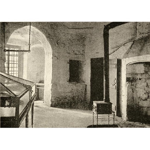 Posterazzi DPI1857425 Room in The Tower of London in Which Princess Elizabeth Was Imprisoned Poster Print, 17 x 12