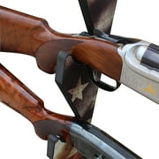 Rush Creek Creations 3 Rifle/Shotgun Wall Gun Rack, Americana Finish, Easy Assembly