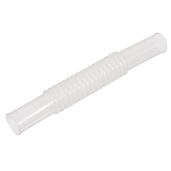 Uxcell Washing Machine Drain Hose, 28mm Inner Dia 250mm Length Corrugated Pipe White