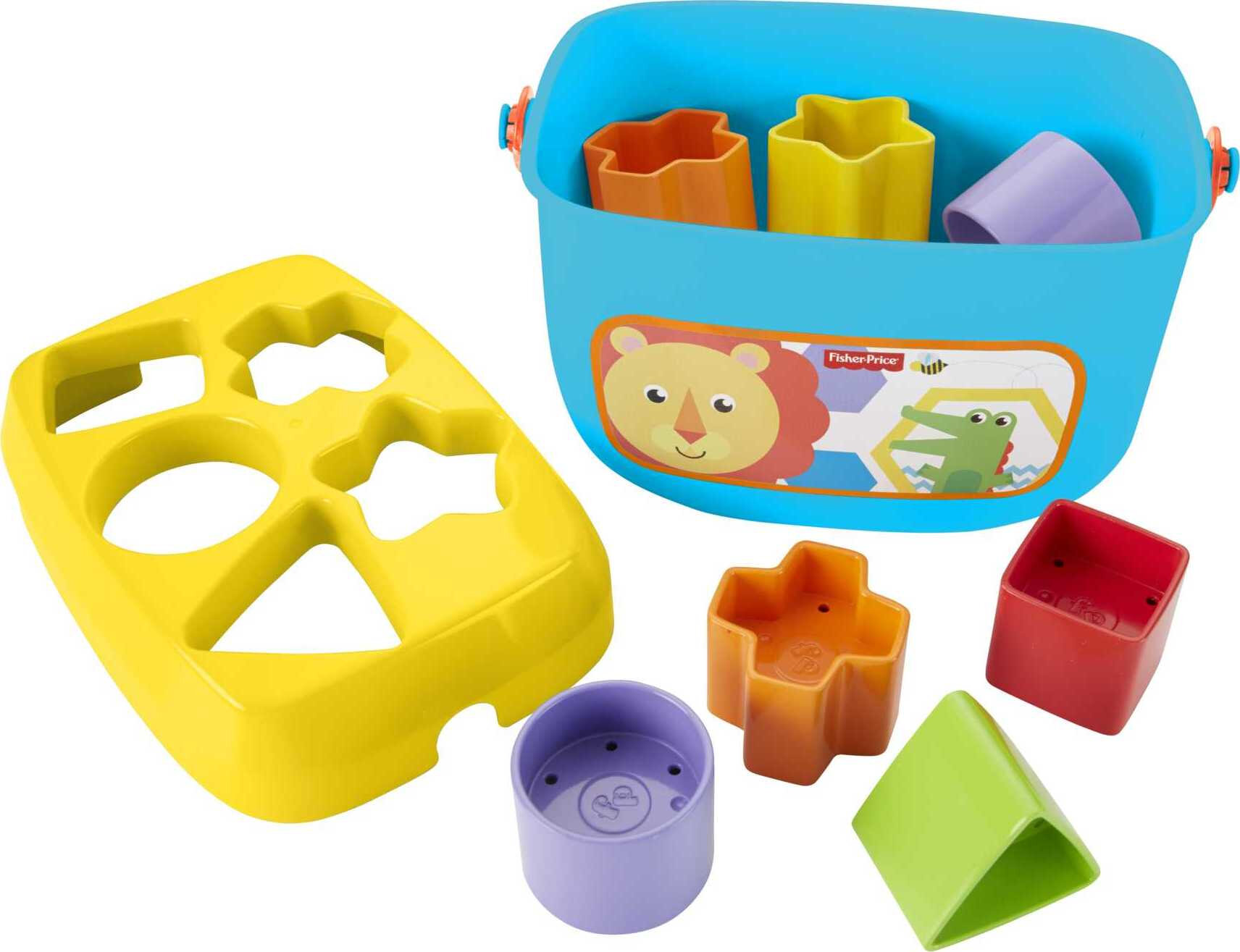 Fisher-Price Baby’s First Blocks Shape-Sorting Toy, Set of 10, for Infants 6+ Months - image 5 of 7