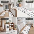thumbnail image 5 of White Cow Strawberry Milk Jar Pattern Kitchen Rugs Sets Of 3,Kitchen Runner Rugs Non Skid Washable,Decorative Kitchen Floor Mats for Kitchen,Sink,Laundry,17"x30"+ 17"x47" + 17"x59", 5 of 6