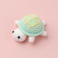 thumbnail image 4 of Tahtuvzn Decorative Accents Clearance! Turtle Hand Woven Yarn Crochet Small Turtle Figurine Mini Ornament Birthday Gift with High-end Feel, Home Gift, 4 of 4