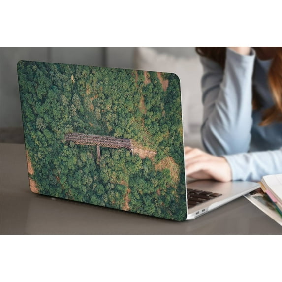 KSK KAISHEK Protective Case Hard Cover for MacBook Air 13.6"( Retina Display Touch ID, 2022.0) Model A2681 m2, Type C Plants series 0396