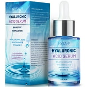 Nysa-9 Hyaluronic Acid Face Serum W/ Vitamin C + Niacinamide, 1 oz