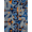 Blue, Pattern 4, variant on ODIKA 4' x 6' Machine Washable Non-Slip Area Rug, graphic print High Traffic Rug, Blue, 1314607