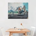 thumbnail image 6 of David Mann Motorcycle Art Gnghost Rider Prints Poster (35) Wall Art Picture Painting Poster Canvas Print Posters Artworks Bedroom Living Room Decor 16x20inch(40x50cm), 6 of 6