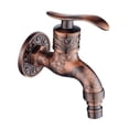 thumbnail image 1 of Grifo de máquina de lavado vintage, aleación de zinc, válvula de cobre, núcleo, cocina, baño, grifo de agua retro, bronce rojo Eigraketly HA6088-02B, 1 of 6