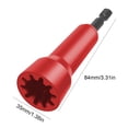 thumbnail image 2 of Tuerca para cables Twister 1 con mandril /4, conector giratorio, color rojo, 2 of 4