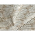 thumbnail image 3 of Ambesonne Palm Leaf Quilted Coverlet 2 Pcs, Pale Brown Leaves Exotic, Twin Size, Pale Brown White, 3 of 4