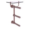 thumbnail image 6 of Waverly Place Collection 3 Roll Toilet Paper Holder with Glass Shelf - Antique Pewter, 6 of 11