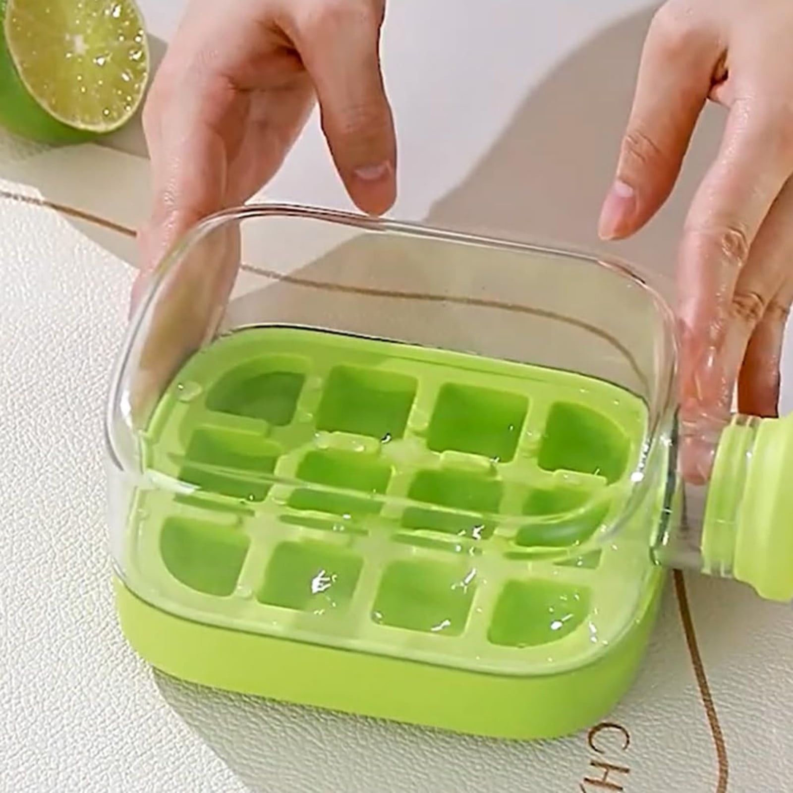 Mold Water Bottle - 500ml with Straw, Green, Includes Tie Strap for Easy Carrying, Perfect for Home, Office, Travel - Reusable Ice Maker Bottle for Chilled Drinks, BPA Free, Leak Proof