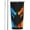 Blue Red Fiery Dragon, variant on Day of The Dead Cat Kitten Sugar Skull 20 oz Tumbler with Lids and Straws Stainless Steel Vacuum Coffee Mug for Car Home Office Outdoor Travel.