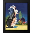 thumbnail image 2 of Vintage Apple Collection 20x24 Black Modern Framed Museum Art Print Titled - Art Nouveau Veil, 2 of 5