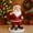 Multicolor C, variant on OKKVV Santa Claus LED Lights, Battery-Powered Christmas Decorations, Hand-Painted Resin Figurine Lantern for Table, Tree, Party, Home Decor(A)