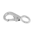 thumbnail image 5 of Stainless Steel Carabiner Spring Snap Hook with Eyelet for Boats/ Sailing 1.9/2.75/3.15/3.54/3.7inch Length - 2# 8cm, 5 of 6
