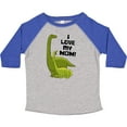 thumbnail image 3 of Inktastic I Love My Mom with Baby and Mommy Brontosaurus Boys or Girls Toddler T-Shirt, 3 of 5