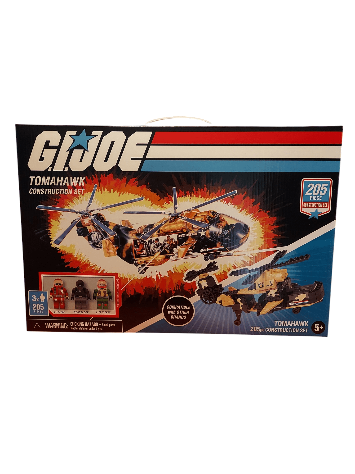 GI Joe Skystriker & Night Raven Action Figurines Construction Set