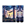 thumbnail image 5 of Sierra Socks Morning Hike Pattern CoolMax Socks, Nature Collection for Men & Women Eco-Friendly Colorful Crew Socks, 5 of 5