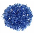 thumbnail image 2 of American Fireglass 1/4" Verre Réfléchissant Bleu Cobalt, Sac de 20 lb, 2 of 4