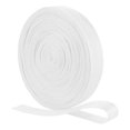 thumbnail image 1 of Correa de cinta de nailon, 20 metros x 3,2 cm de cinta plana de polipropileno para reparar manualidades (blanco), 1 of 7