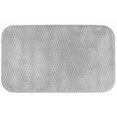 thumbnail image 1 of Garland Rug Cabernet Nylon Washable Rug, 30-Inch by 50-Inch, Platinum Gray, 1 of 3