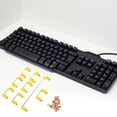 Back Spacer Key HAMPPLIES Professional Golden Mechanical Keyboard Stabilizer for Large ...