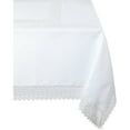 thumbnail image 2 of Violet Linen Treasure Lace Oblong/Rectangle Tablecloth, 52" x 70", White, 2 of 2