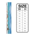 thumbnail image 6 of Table Runner Dresser Scarves 72 Inch Long, Ocean Beach Theme Starfish Seashell Linen Dining Table Runners Blue Sky Clear Water Tabletop Scarf for Wedding Holiday Party Kitchen, 6 of 7