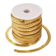 thumbnail image 3 of GKNET 82 Feet/roll Golden Iron Chains 5x8.5x2mm Leaf Links for Bracelet Necklace, 3 of 7