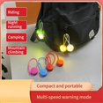 thumbnail image 2 of Popular Silicone Backpack Mini Bicycle Light For Night Riding Easily Bicycle Warning, 2 of 5