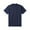 NAVY, variant on Ma Croix Men's Crew Neck T-Shirts Solid Short Sleeve Tee (Medium, Red)