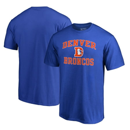 Victory Vintage Home - Denver Broncos NFL Pro Line by Fanatics Branded Vintage Victory Arch T-Shirt - Royal