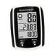 thumbnail image 1 of Ciclocomputador para bicicleta, velocímetro, odómetro, con cable y activación automática. Blanco negro, 1 of 9