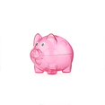 thumbnail image 1 of Transparent Plastic Money Saving Box Case Coins Piggy Bank Cartoon Pig Shaped, 1 of 7