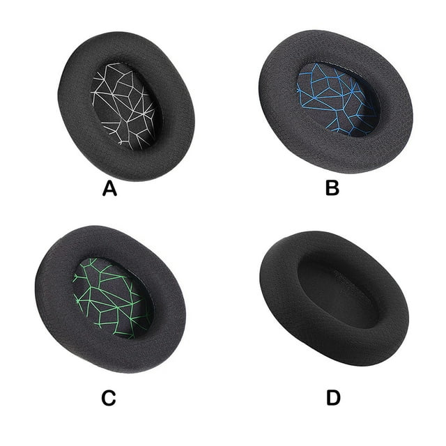 VONKY Coussinets d'Oreille pour Écouteurs Accessoires Modifiés de Réparation de Casque Pièces de Rechange pour Noir Blanc