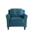 thumbnail image 3 of Lifestyle Solutions Taryn Club Chair, Blue Fabric, 3 of 11