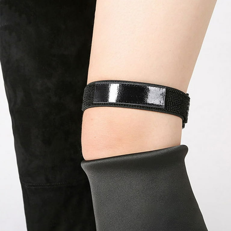 Thigh high sales boot straps