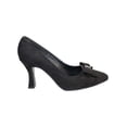 thumbnail image 2 of ZAPATILLA DE VESTIR LEON MUJER NEGRO GAMUZA 4918 LEON  4918zp, 2 of 4