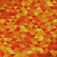 thumbnail image 1 of Ahgly Company Indoor Square Patterned Neon Red Area Rugs, 6' Square, 1 of 6