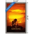 thumbnail image 3 of Disney The Lion King - Mufasa And Simba Wall Poster, 14.725" x 22.375", Framed, 3 of 3