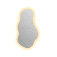 thumbnail image 1 of Espejo Led Touch Luz Cálida Forma Irregular 70x120 Cm Imagen Hd, 1 of 6