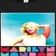 thumbnail image 3 of Marilyn Monroe - Pop Culture Icon - Retro Color Letters - Juniors Fitted Graphic T-Shirt, 3 of 5