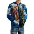 thumbnail image 6 of Scooby-Doo Hoodie 3D Print Pullover Hooded Long Sleeve Sweatshirts Tops Blouse with Pocket for Mens Womens, 6 of 8
