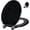Black, variant on Glitter Toilet Seat Molded Wood Elongated Toilet Seat with Quietly Close and Quick Release Hinges, Easy to Clean also Easy to Install (Elongated 18.5'', Pink)