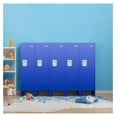 thumbnail image 2 of Metal Cabinet Home Office Storage,Lockers,Lockable Employees Metal Locker with Door,54" Height Steel Locker,Lockable Steel Locker for Gym,School,Home,Office,Garage,Assembly Required, 2 of 7
