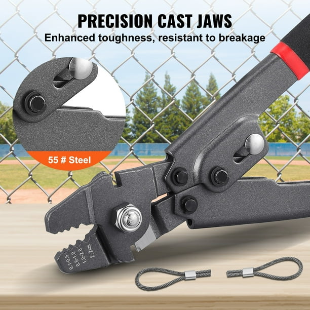 Steel wire sale rope crimping tool