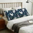 thumbnail image 4 of Fuzoiu Friendly Smiling Sharks Print Body Pillowcase 20x54 in,Long Pillow Case, Microfiber Body Pillow Cover, Soft and Breathable Pillowcase, 4 of 7