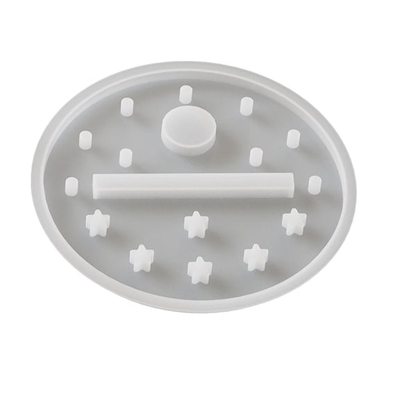 WMGHA Silicone Mold Kit for Christmas Candle Holders & Plaster Casting, DIY Craft Molds for Tea Light Houses & Winter Holiday Decor, Flexible Reusable Molds for Resin, Soap, & Concrete Projects