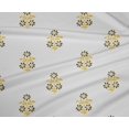 thumbnail image 4 of oneOone Polyester Lycra Fabric Leaves & Floral Block Decor Fabric Printed BTY 56 Inch Wide, 4 of 5