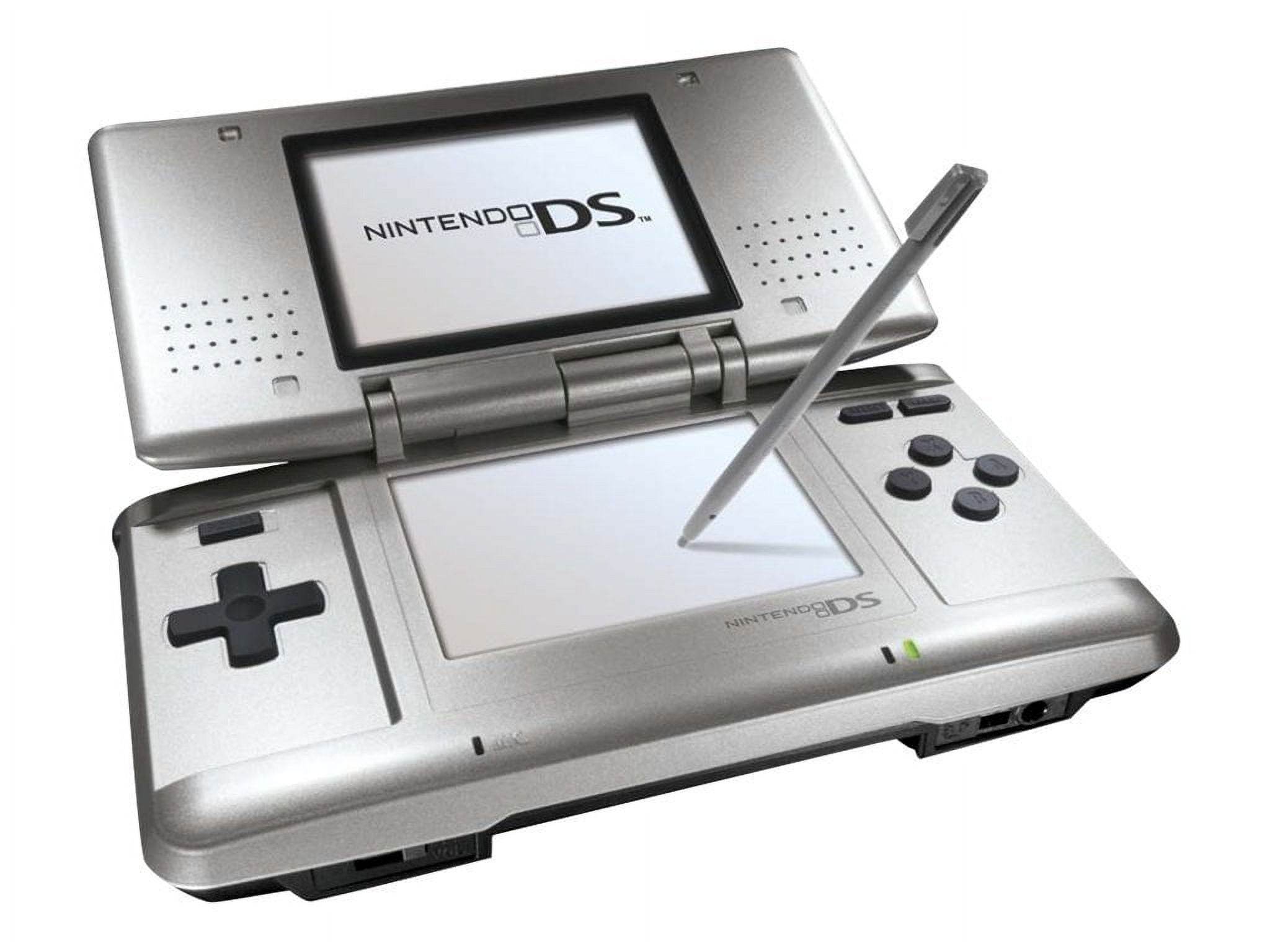 Nintendo DS Handheld game console silver
